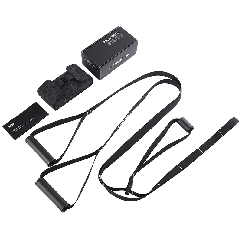 Adjustable Suspension Train Body Weight Belt Indoor Exercise Equipment