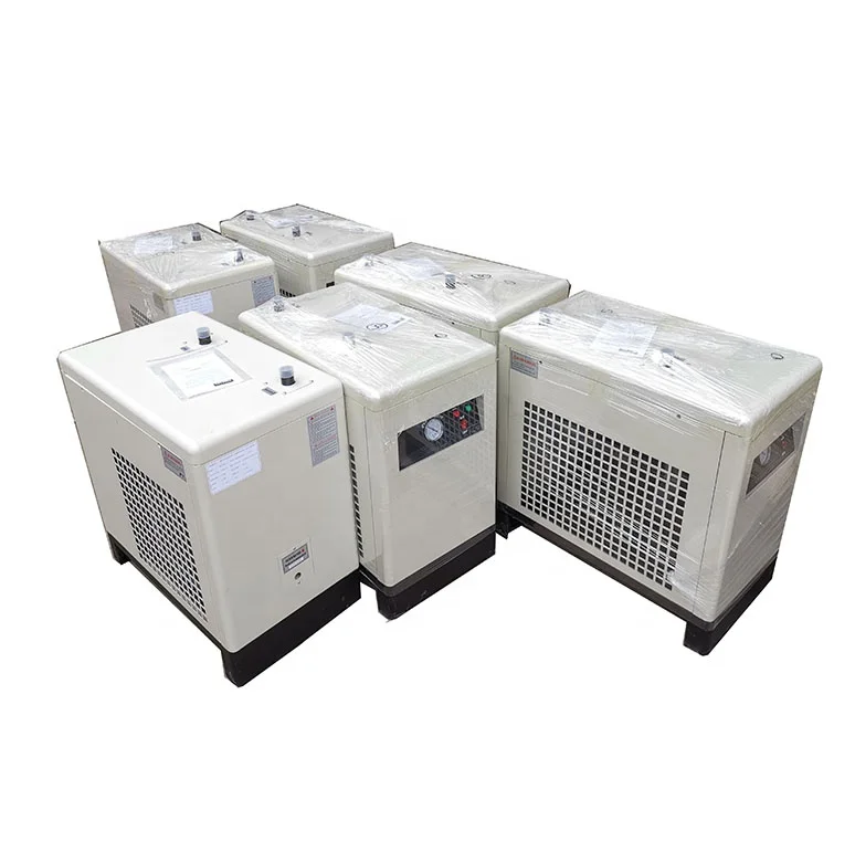 Airstone low dew point air cooled 3.0m3/min refrigerated compressed air dryer for compressor