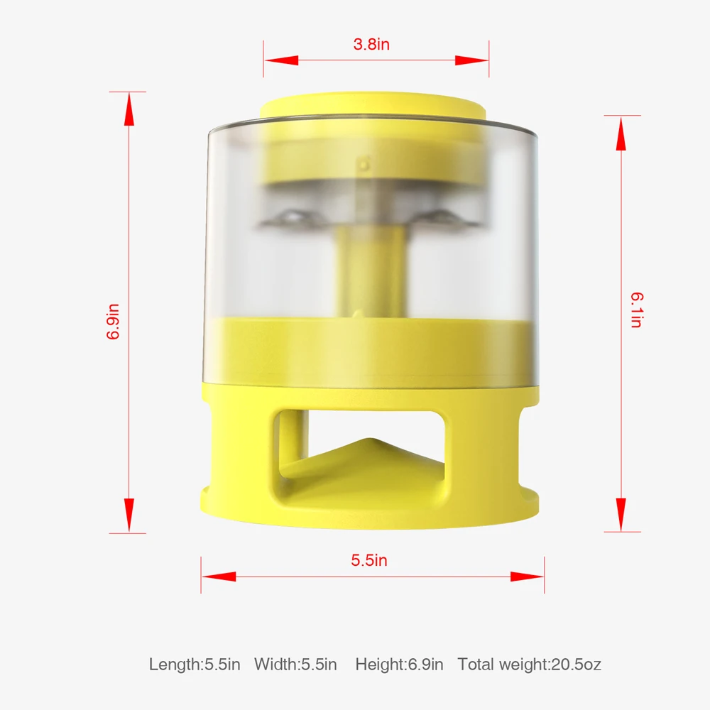 Pet Cat Dog Training Feeding Semi Automatic Feeder Bowl leaky feed bomb feed slowly