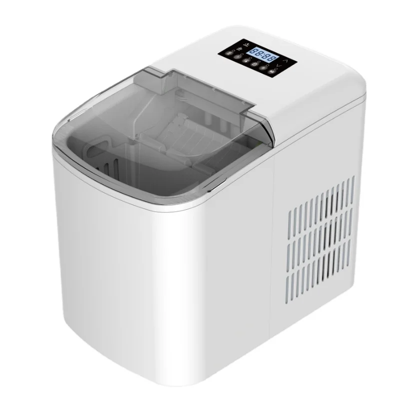 Electronic control  1.6L Water Tank LOW NOISE 12kg/ 24hours Bullet Shaped Large Size Ice Cube Maker