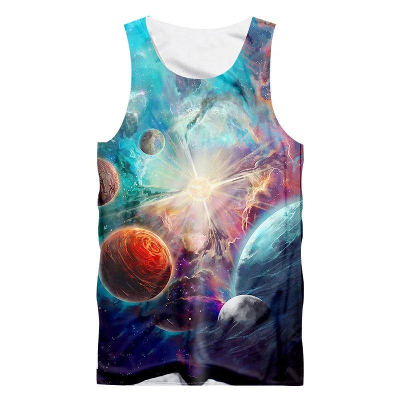 
Camouflage New Printing Men Running Stylist Swiming Advertising Printed Fashion Tactical Casual Vest 