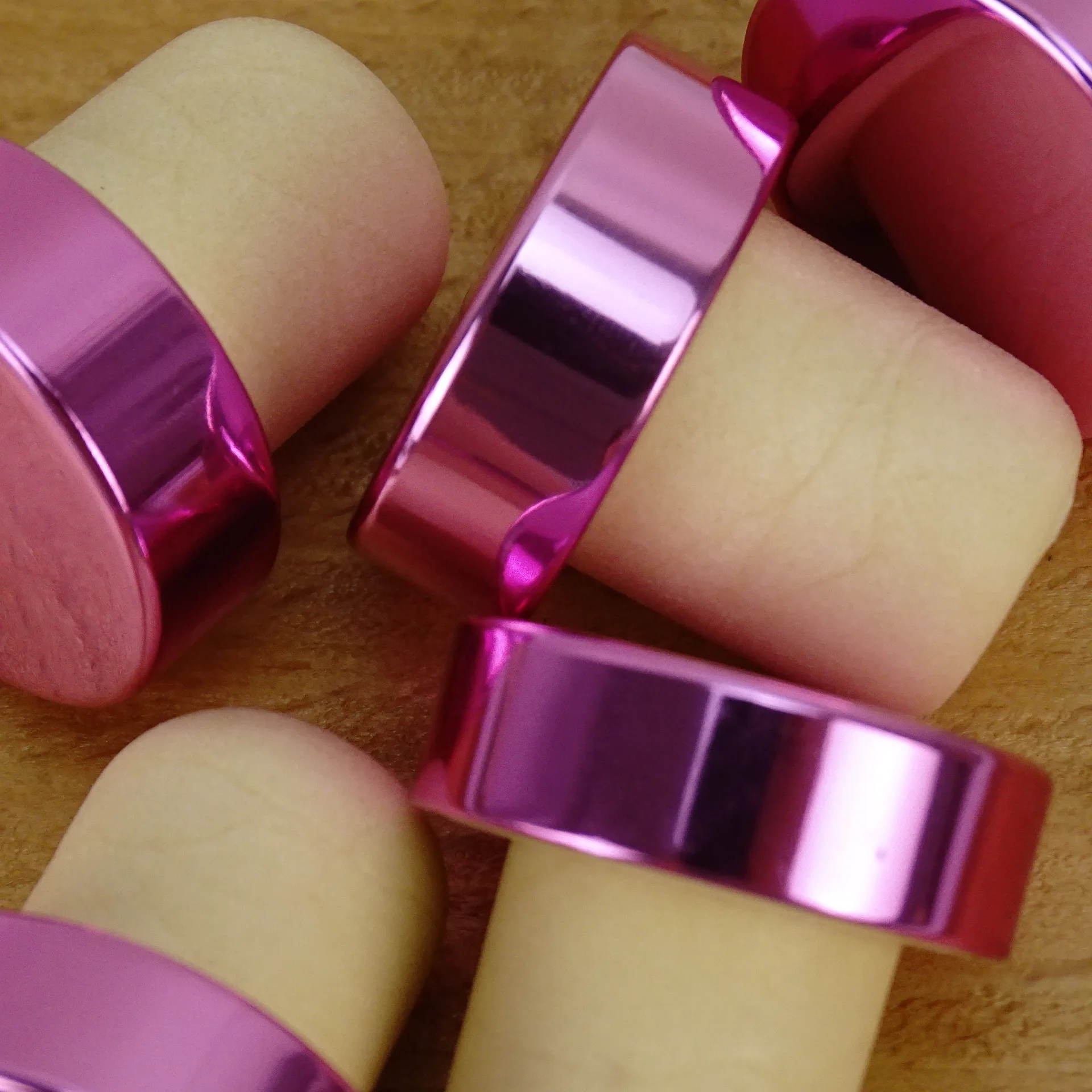 Good Selling Reusable Luxury Wooden Top Wine Bottle Synthetic Cork Cork Cork Polymer Stopper With Aluminum Lid