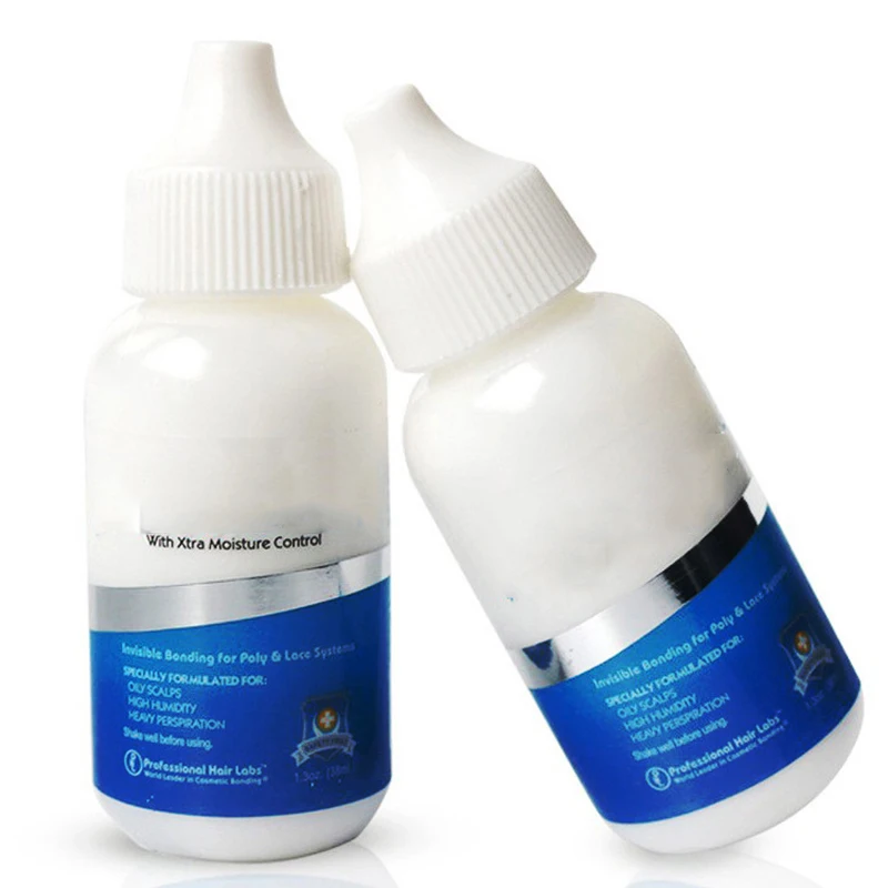 Ghost Bond Clear Glue Lace Wig Adhesive, Hair Pieces Replacement Strong Hold Invisible Bonding Lace Wig Glue