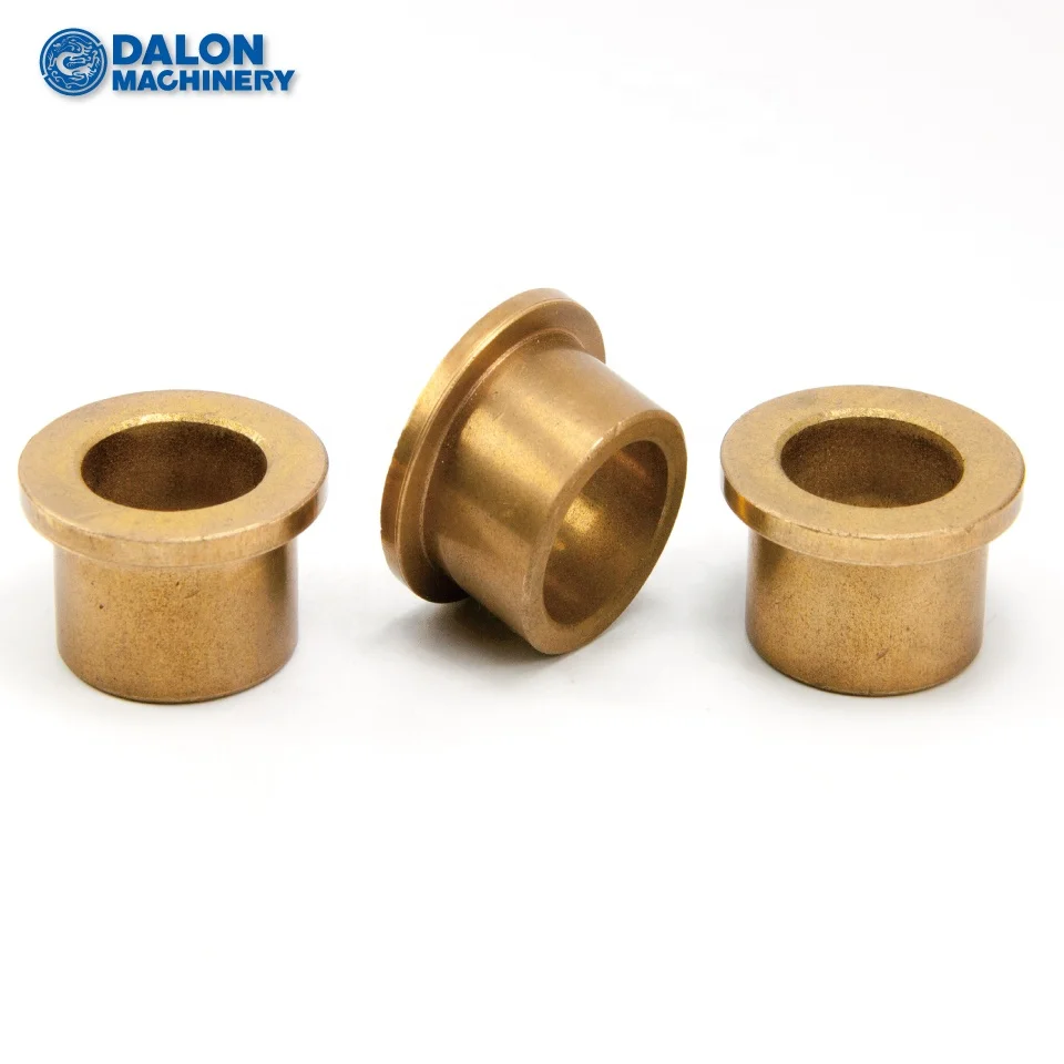 Flanged C93200 Bronze Collar Sleeve Bushing