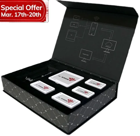 Электронная бирка Minew с bluetooth, ценник для супермаркета, nfc, комплект для соло, контролируемый мобильным телефоном, содержимое