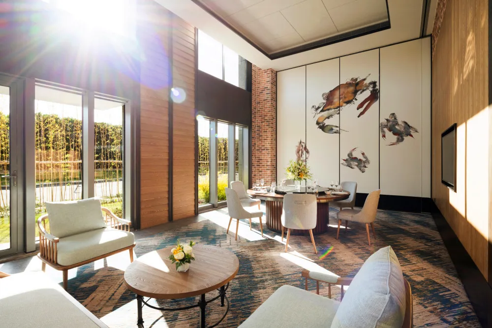 Wholesale Modern Gold Metal round Back Dining Hotel Furniture Restaurant Hotel Contemporary Design Hospital Use Available Dubai