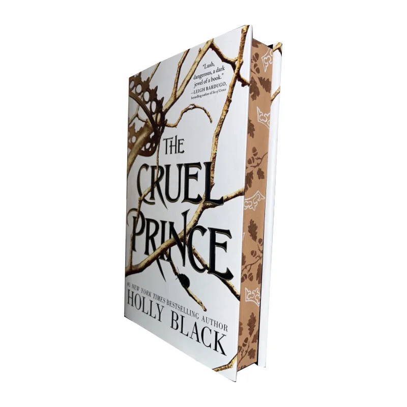 Printing Factory Custom Book Printing Services Hardcover Books with Painted Sprayed Edge Novel Book Printing