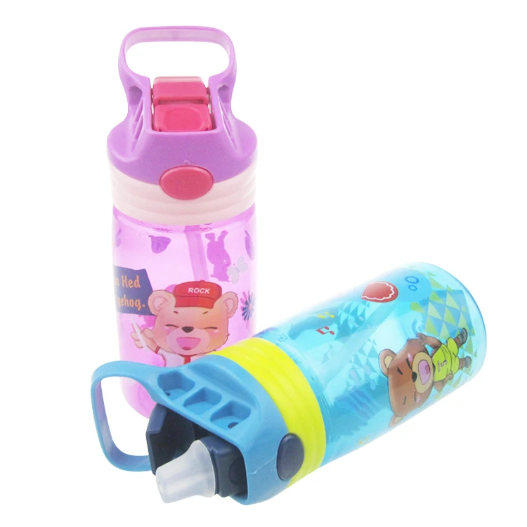 450ml Water Bottle Kids Sports Water Bottle Drinks Bottle Leak Proof Sport Jug Reusable Water Storage Container for kindergarten