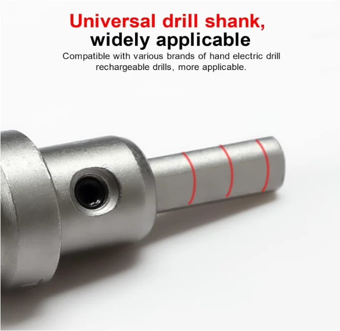 35mm TCT Hole Saw with Pilot Drill Bit Tungsten Carbide Tipped Hole Cutter for Stainless Steel