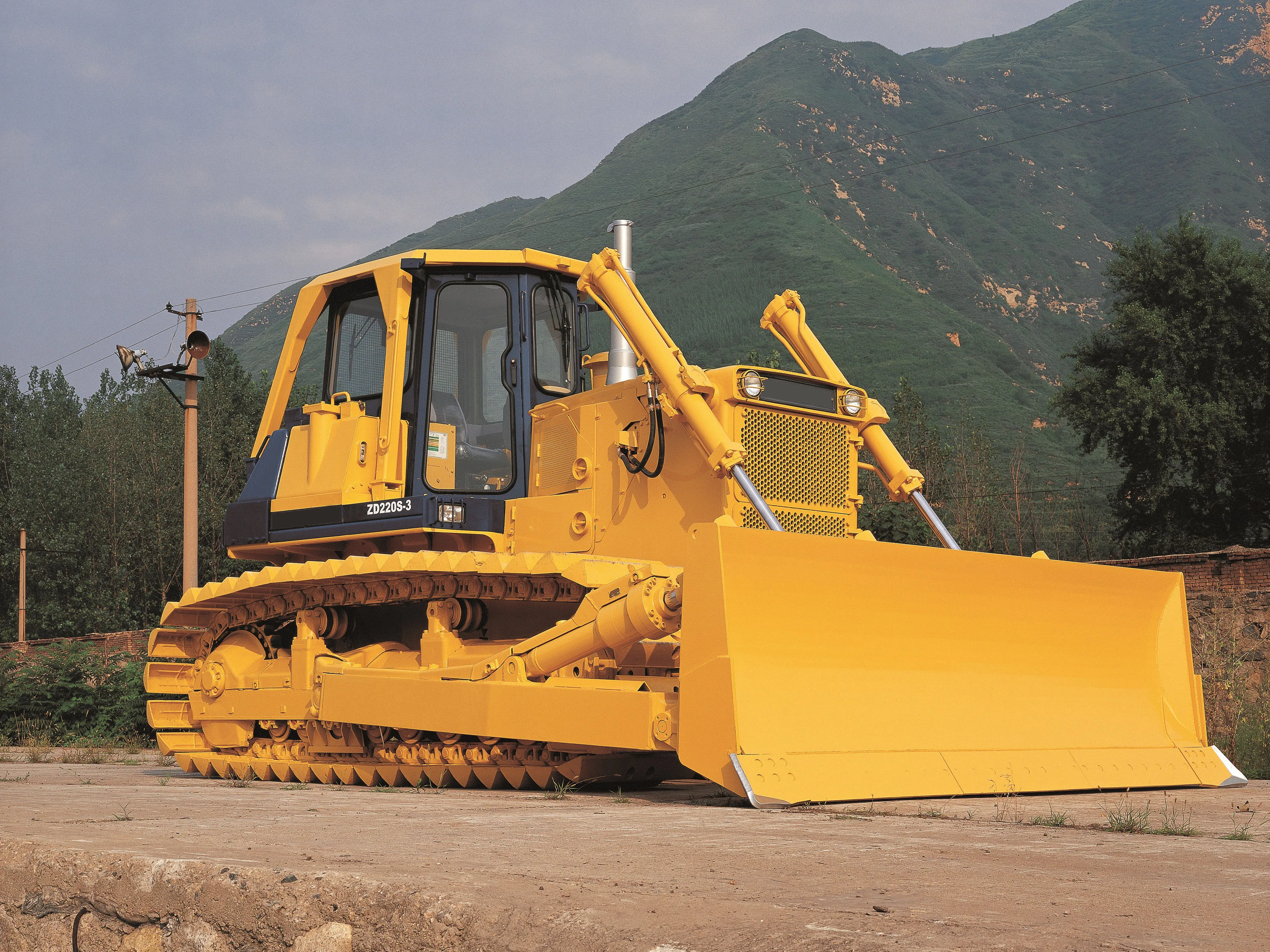 Small Crawler Bulldozer ZD220 160HP  Bulldozer 4.5m3 Bucket Dozer with Best Price