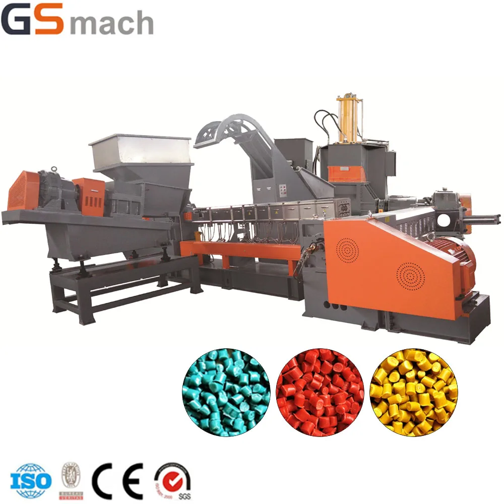 Automatic Caco3 Talc Tio2 Carbon Black Filler Masterbatch Making Machine Filler Masterbatch Extruder