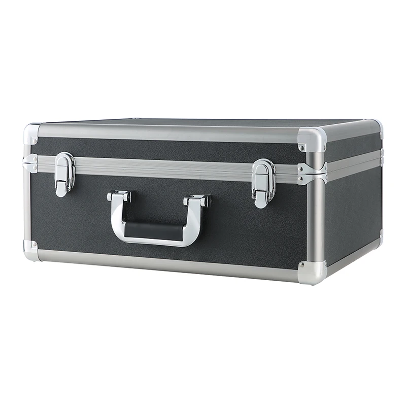 Superior Quality portable Handle hard plastic eva aluminum enclosure aluminum carrying tool case with foam