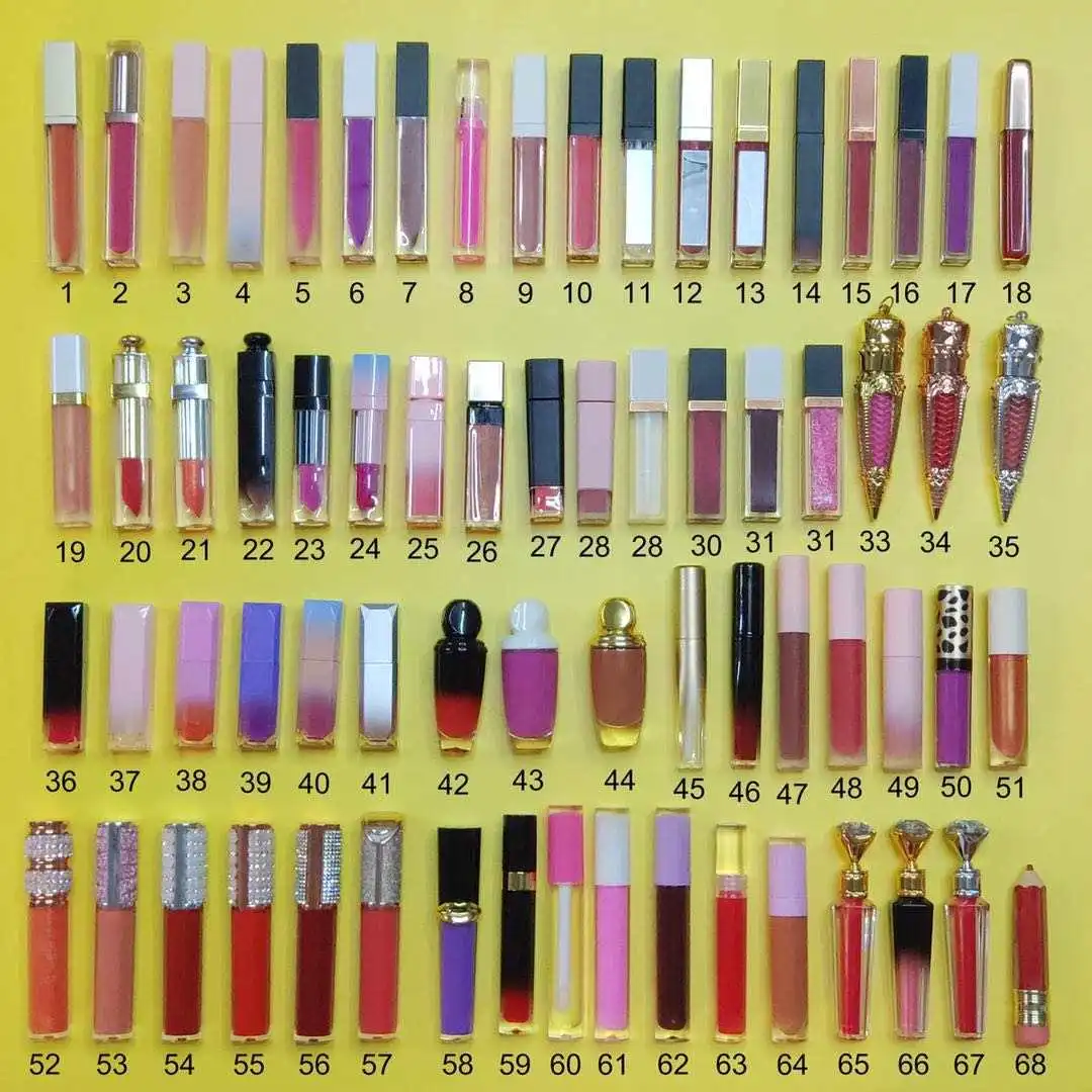 OEM Cosmetic Custom 24 Hours Long Lasting Waterproof Matte Finish Vegan Private Label High Pigment Matte Liquid Lipstick