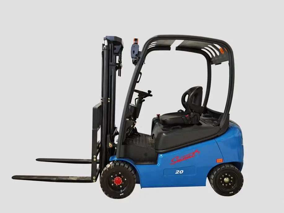 New manufacture sit-down type 4 wheel portable china small 2 ton 3m ac motor battery jack s tacker forklifts