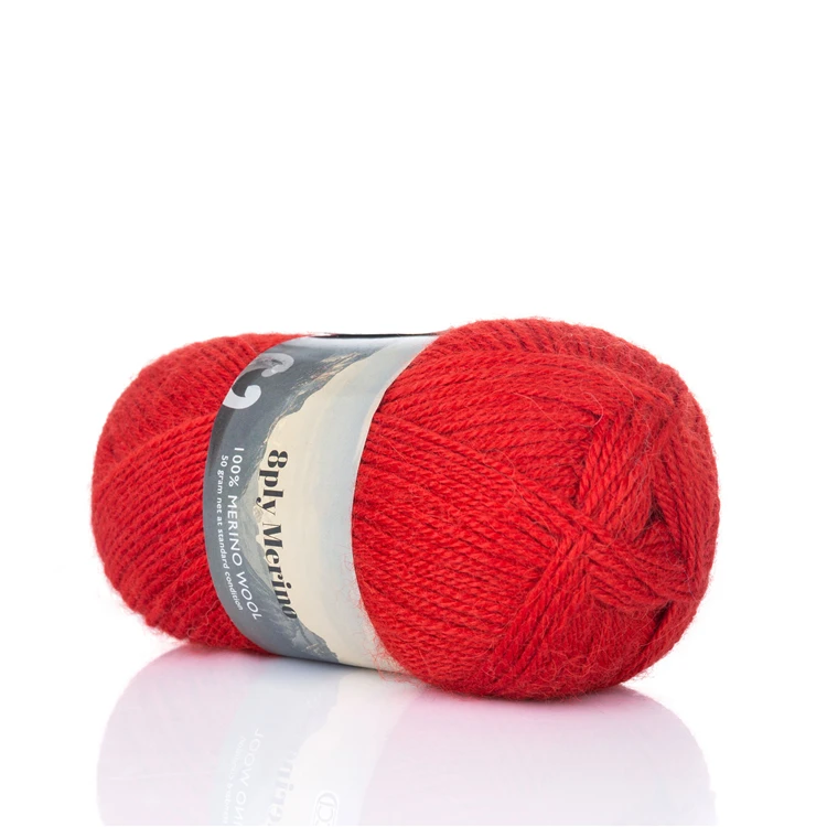 
High Tenacity Hand Knitting 100% Merino Wool Lana para tejer 