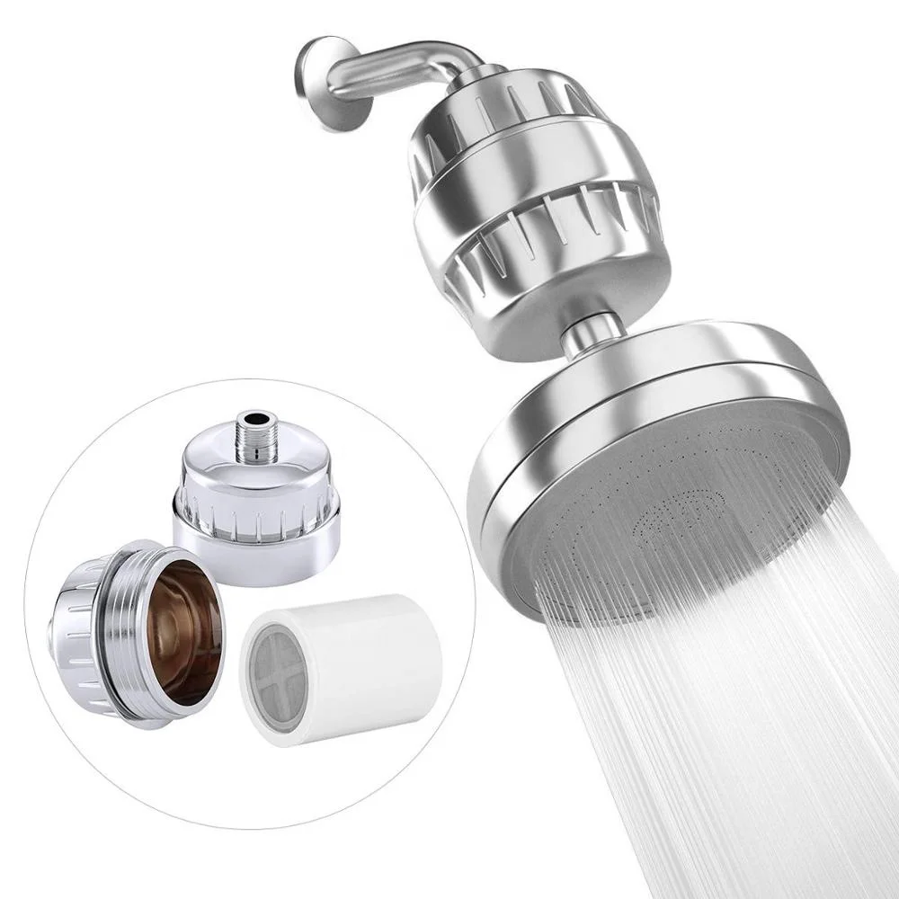Improves the Condition of Skin Hair and Nails Shower Head Filter Set Shower Filter