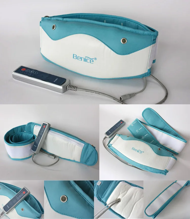 2021 Benice Электрический шиацу с подогревом для похудения шеи плеч спины живота массажный пояс для похудения