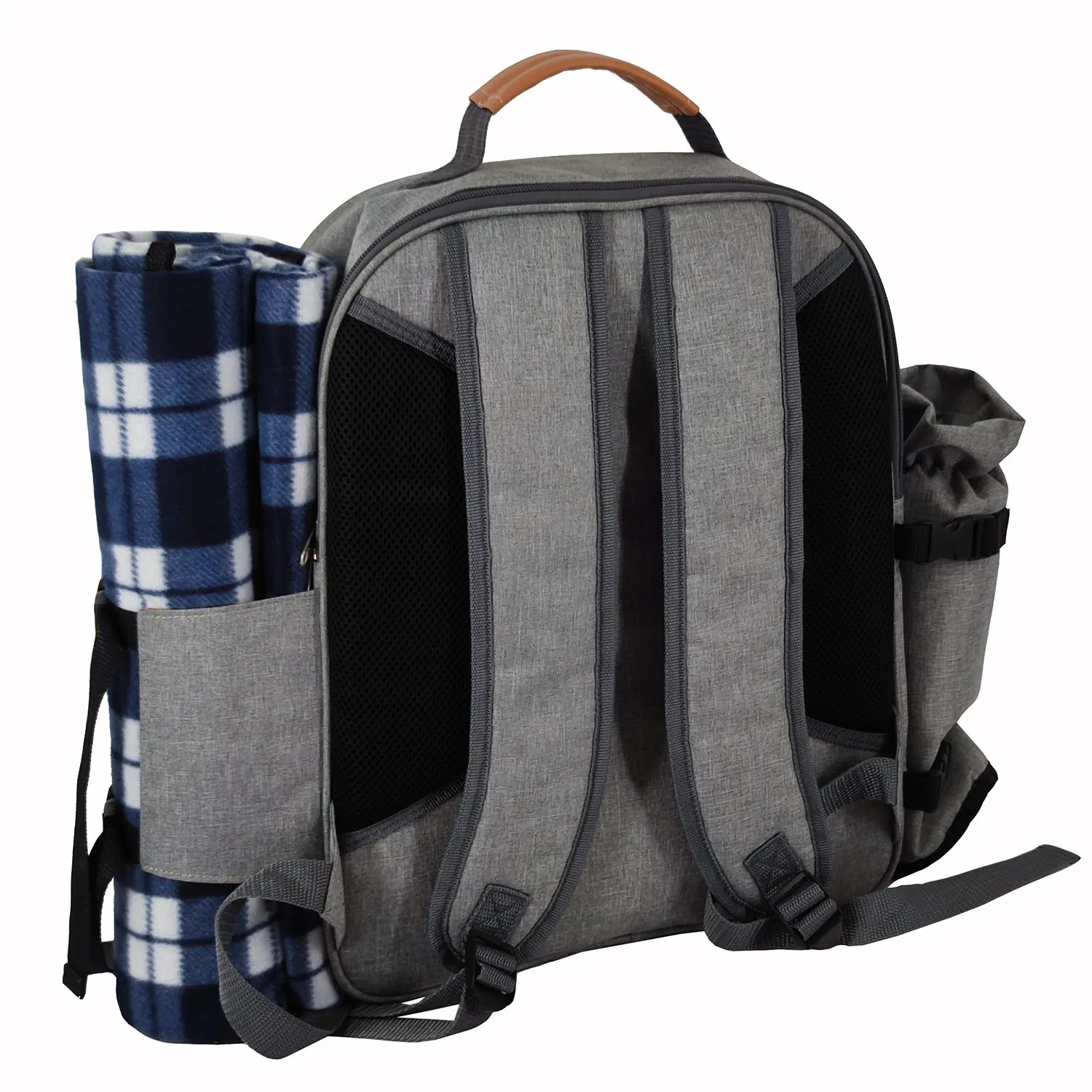 Fashion Recycle Eco-Friendly Food Durable Canvas Lunch Bag New Design picnic bag set