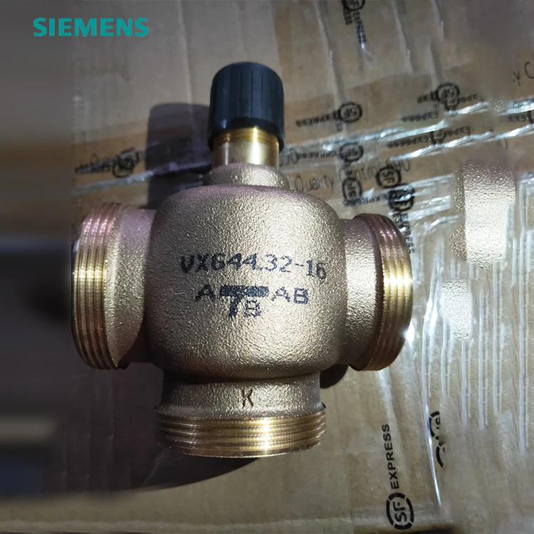 Siemens VXG44.15-1 3-портовые седельные клапаны PN16 с внешними резьбовыми соединениями