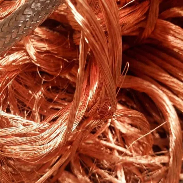 Factory Direct Supply High Quality 99.99% Copper Wire Scrap Copper Scrap for sale