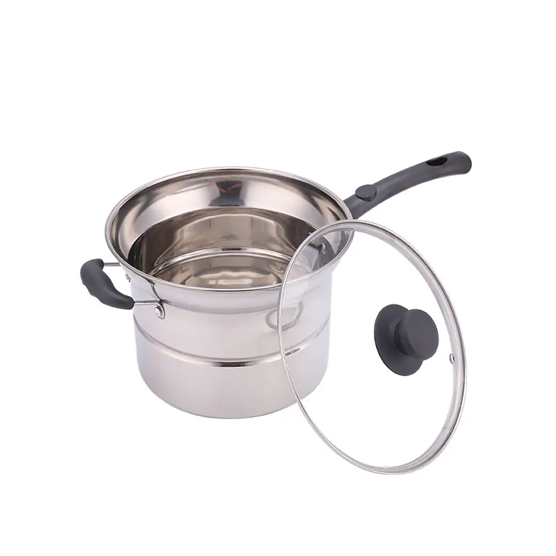 
Multifunctional 22Cm Stainless Steel Pasta Pot Noodle Pot Pasta Steamer Set Spaghetti Stock Pot With Strainer Insert 