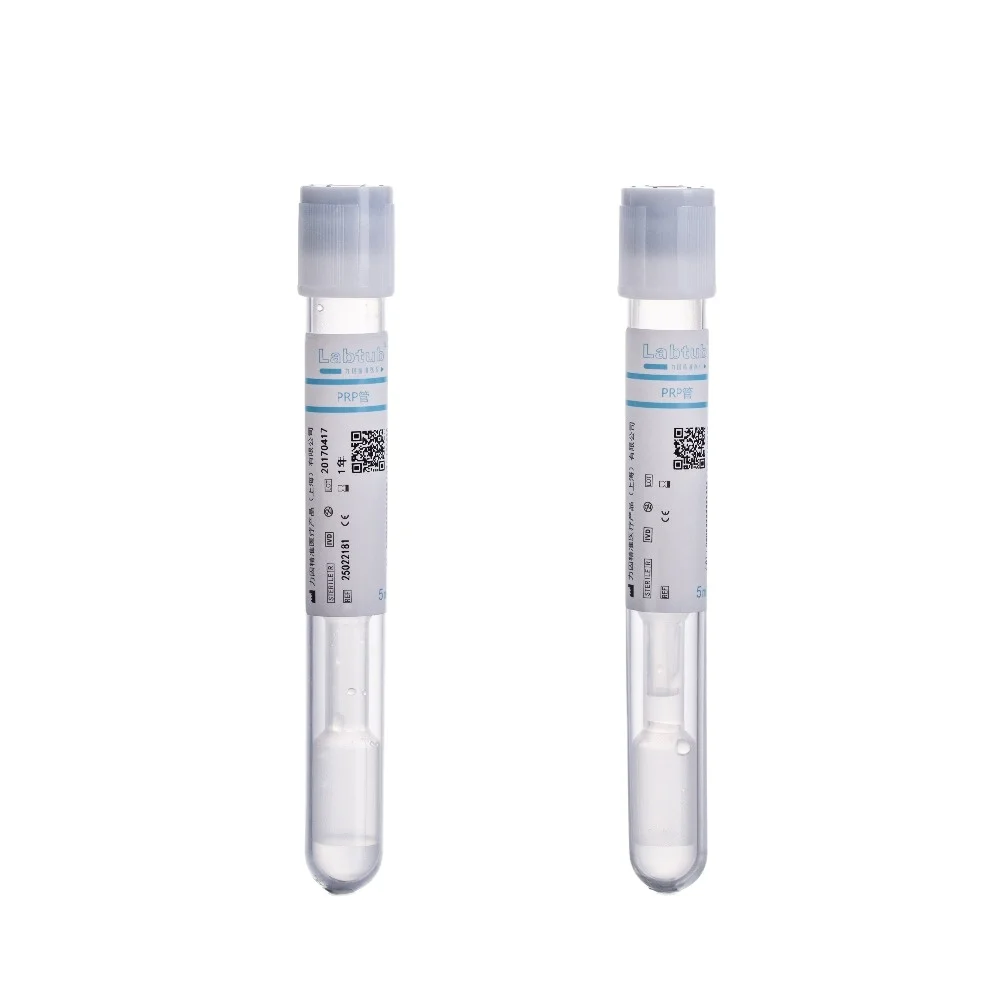 Prp Tube With Acd Gel Platelet Rich Plasma supplier 10ml