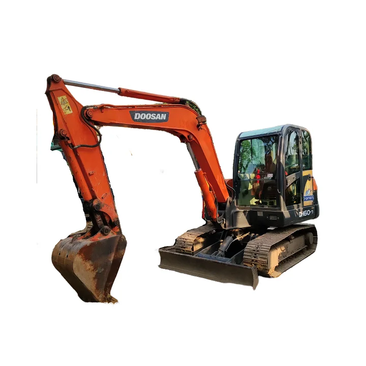 Super Product Doosan Excavator Small Model DH60-7 Mini digger high quality Used Excavator DH55 DH60-7 DH80 digger for sell