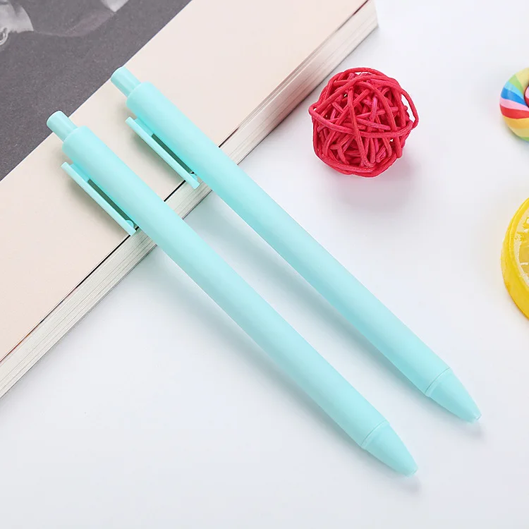 AI-MICH Wholesale Macaron Color Press Gel Pen Creative Candy Color Student Water Pen Learning Office Stationery Signature Pen