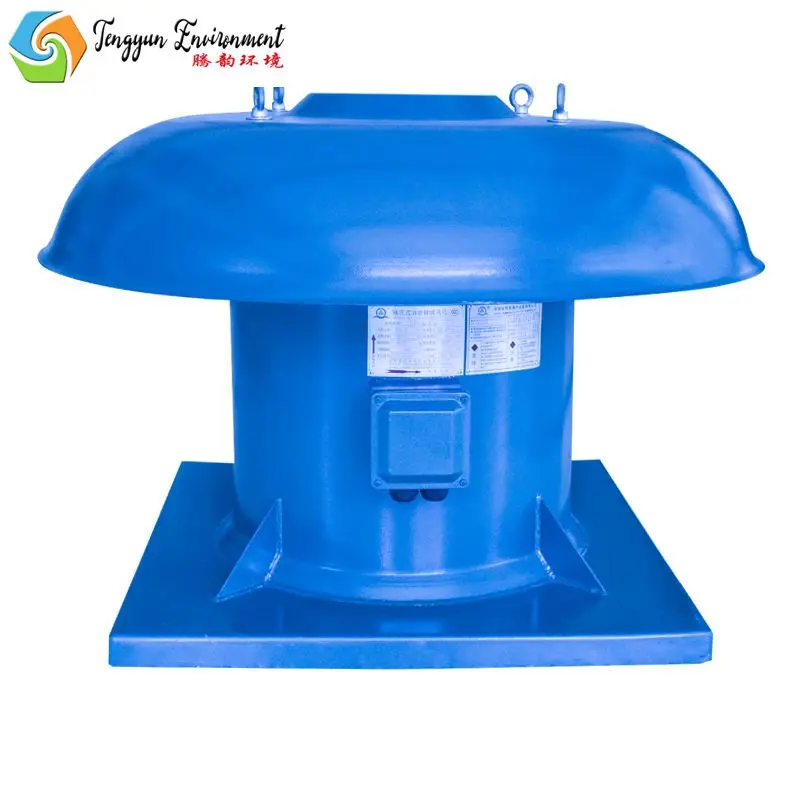 Industrial axial flow roof top air extractor fan mushroom exhaust fan roof air vent fan manufacturer