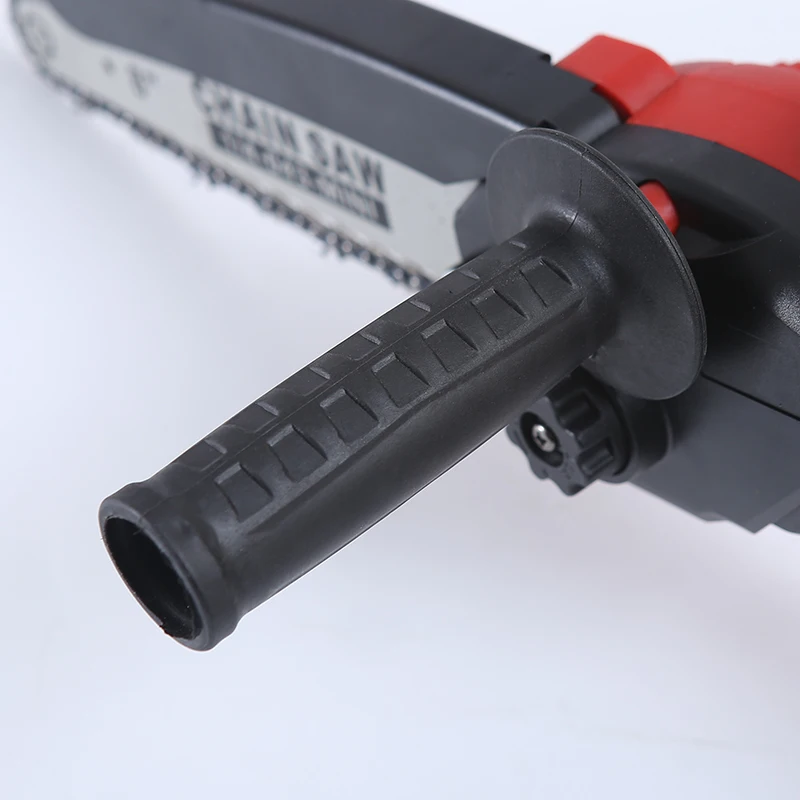 Lightweight 8 inch Brushless Cordless Chainsaw  with Tool free Chain Tension for Tree Branches Courtyard Household and Garden