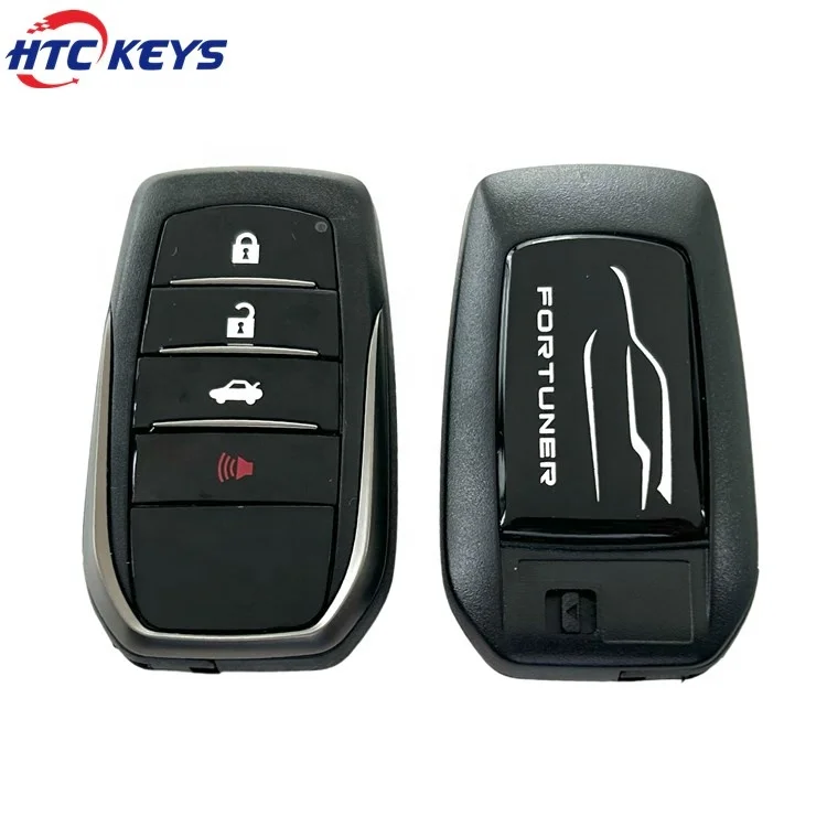 HTCKEYS модифицированный автомобильный чехол для смарт-ключей 3 + 1 кнопка ключей t-oyota fortuner