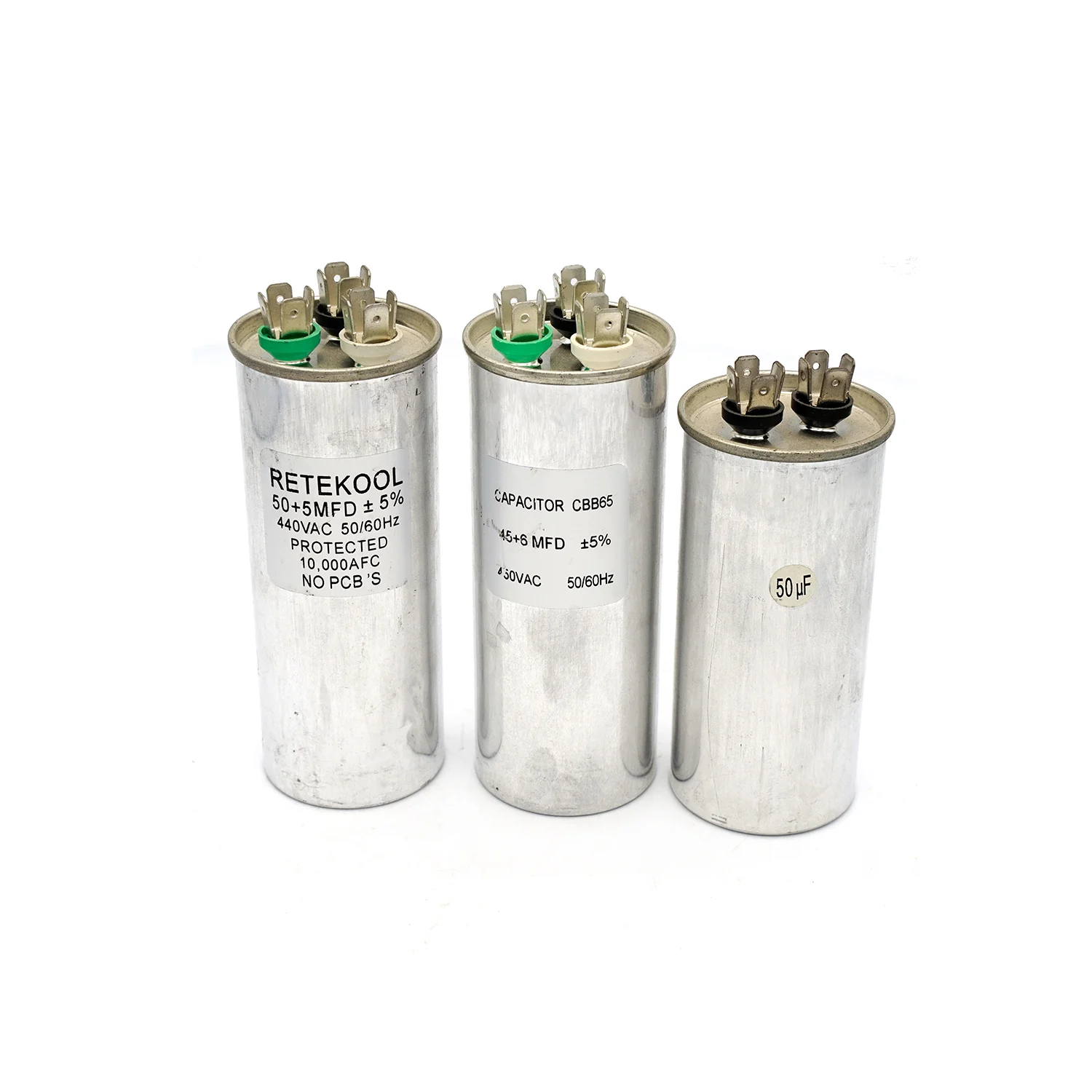 50UF 50MFD Aluminum CBB65 Capacitor for Air Conditioner
