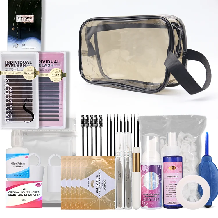 Iconsign eyelash extension kit Portable eyelash extension set lash extension suit professional suit