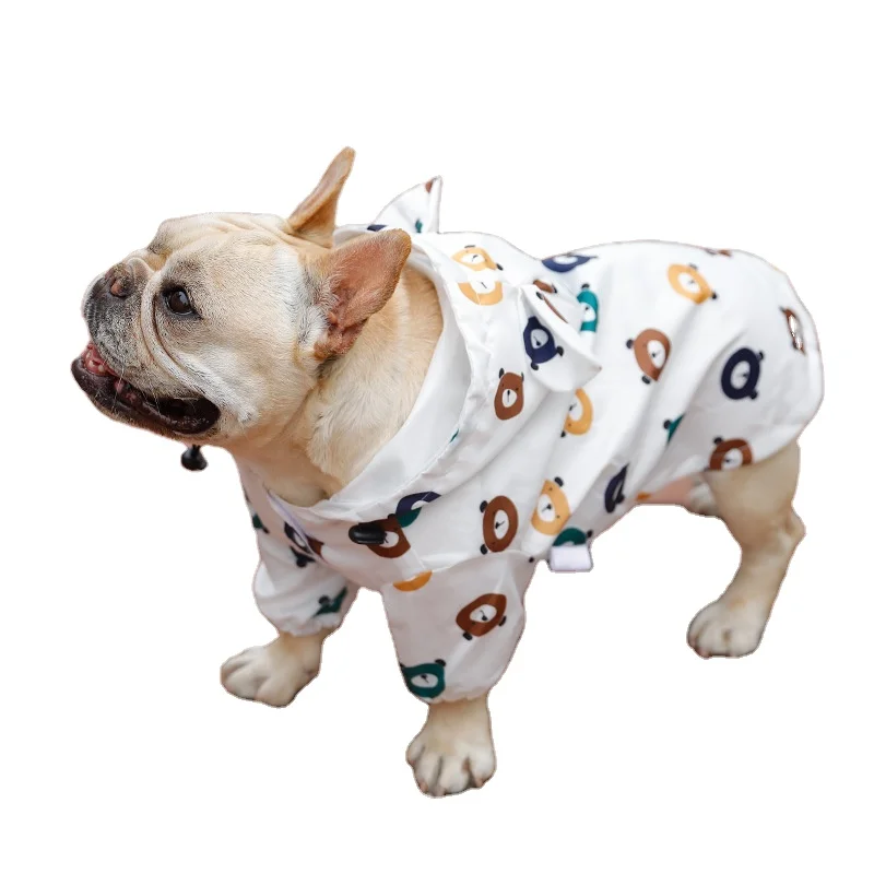 
hot sell 4 legs pet printed suit 
