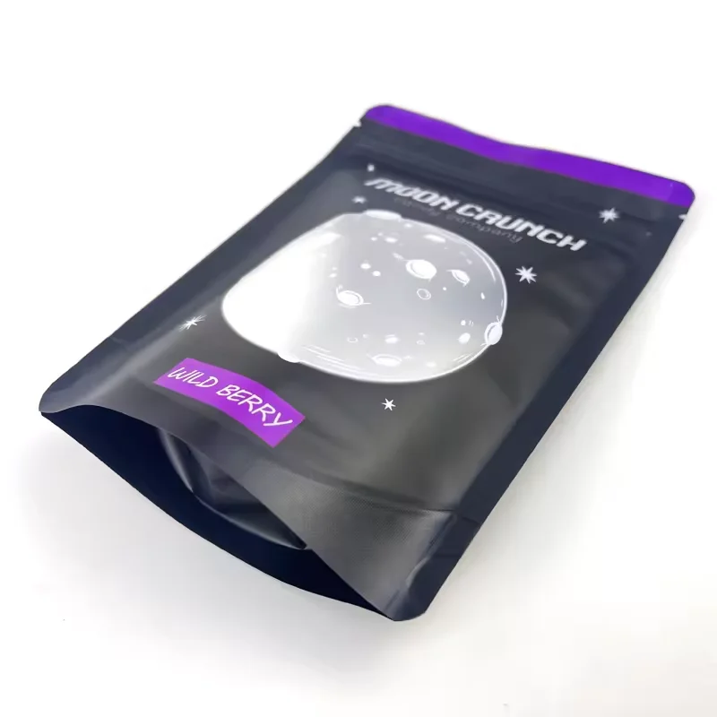 Matte Finished Plastic Colorful Bags For Aluminum Foil Mylar Coffee Tea Food Packaging