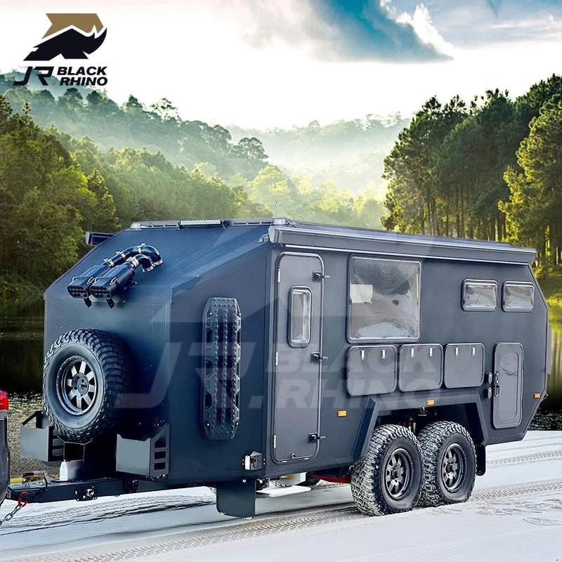 Известный роскошный китайский трейлер camper mini rv 4x4 дом на колесах с туалетом
