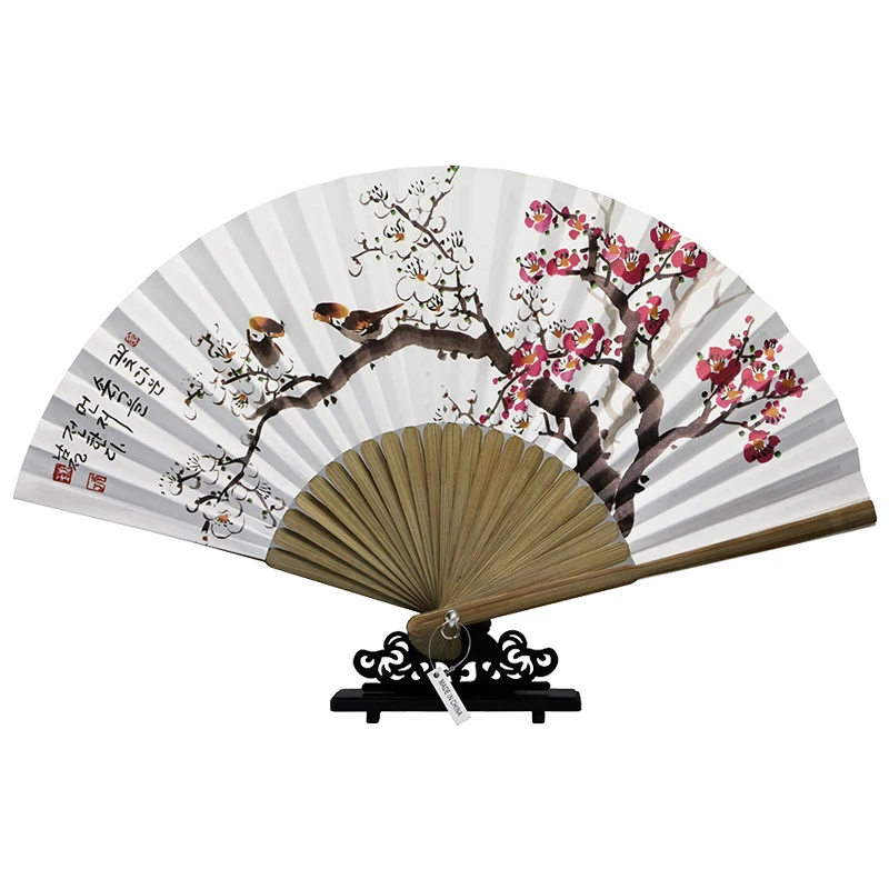 Latest Design Superior Quality Custom Bamboo Festival Hand Fan