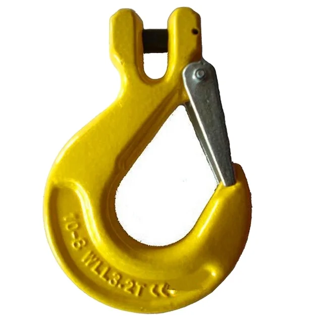 G80 Color Painted Clevis Lifting Chain Sling Lift Hook for Sale