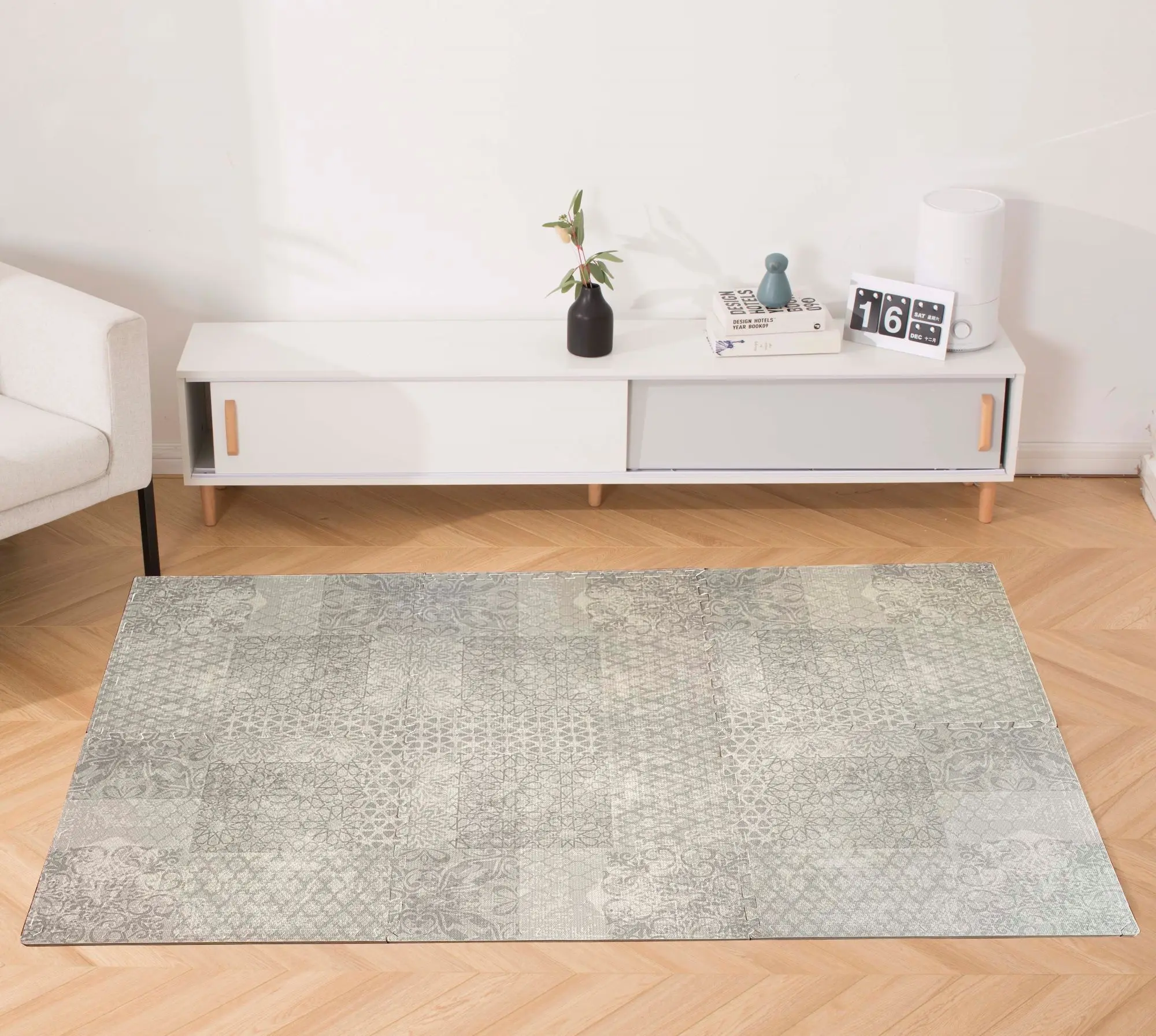 Baby Play Mat discount Foam Eva Soft Non-Toxic Easy to Clean Stylish Modern Playroom Floor Mat Baby Spielmatte