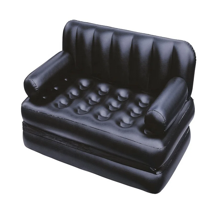 Комфортная приятная для кожи мебель складной сверхмощный надувной диван для гостиной