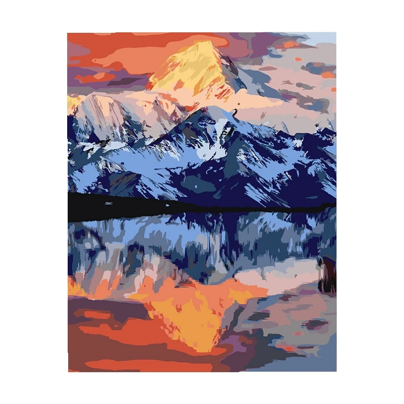 DIY High quality custom handmade oil painting from digital photo for bedroom wall art home decor