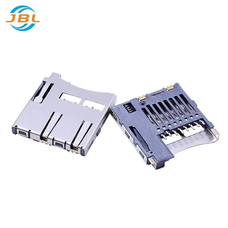 height 1.85 mm TF Micro SD Card push Socket replace 693071010811 wurth Micro SD card connectors