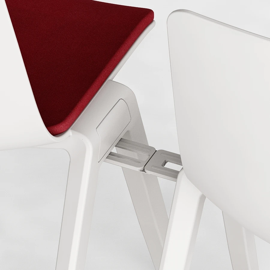 Latest design multifunctional mesh seat training room chair with writing table armrest office chair