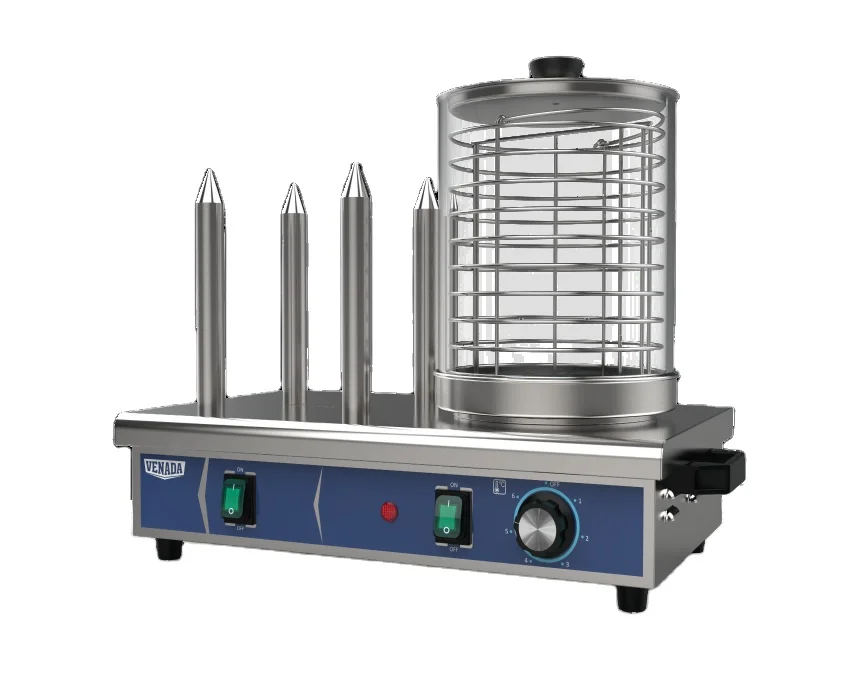 Factory Supplied Hot Sale Commercial electric Sausage Warmer catering bread Warmer 2 heating sticks for sale