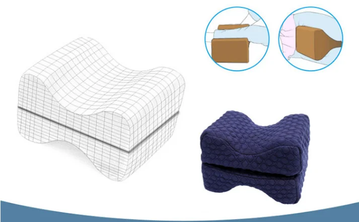 Side sleep clip leg pillow  pregnant woman varicose vein leg pillow lie down to sleep knee pillow