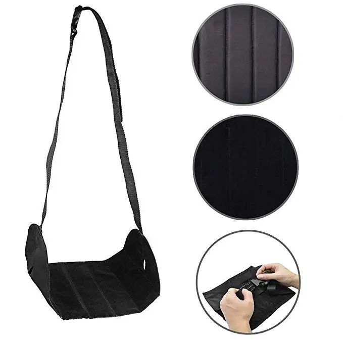 2022 портативный подставка для ног из пены с эффектом памяти, регулируемая подставка для ног для путешествий, самолета, гамак для офисного стола