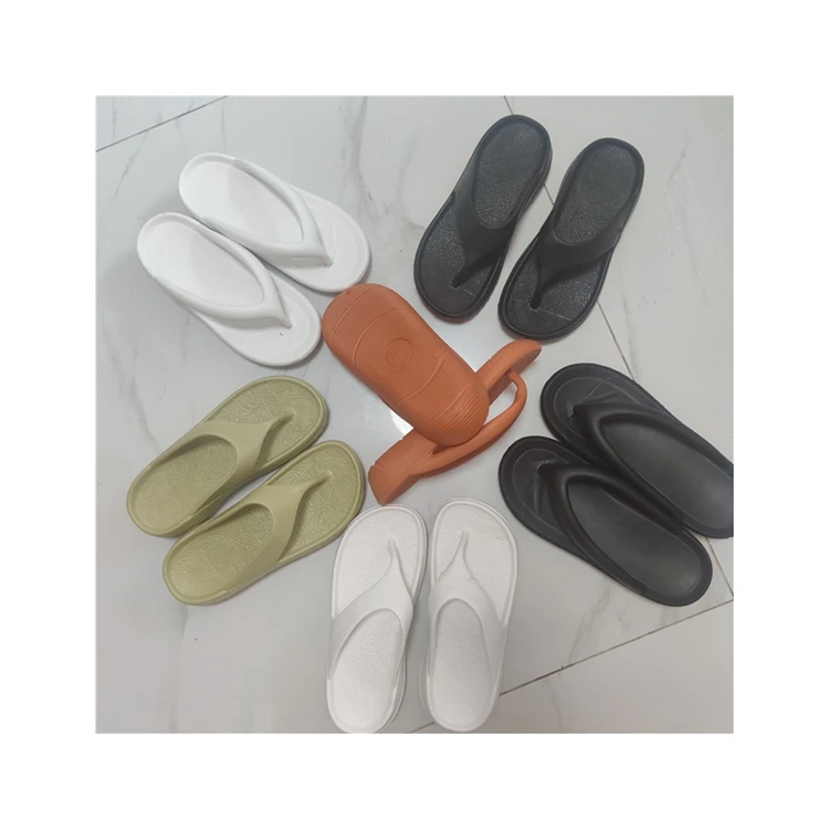 Women Wear-Resistant Heightened Slippers Sandals Flipflops Slippers Shoe Stock Lot