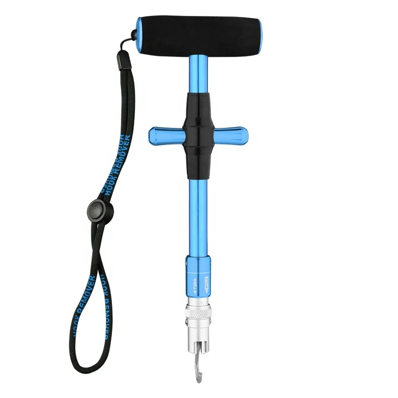 FJORD T Shape Portable Aluminum Hook Detacher Lightweight  Fish Hook Out Extractor Device Hook Remover Fishing