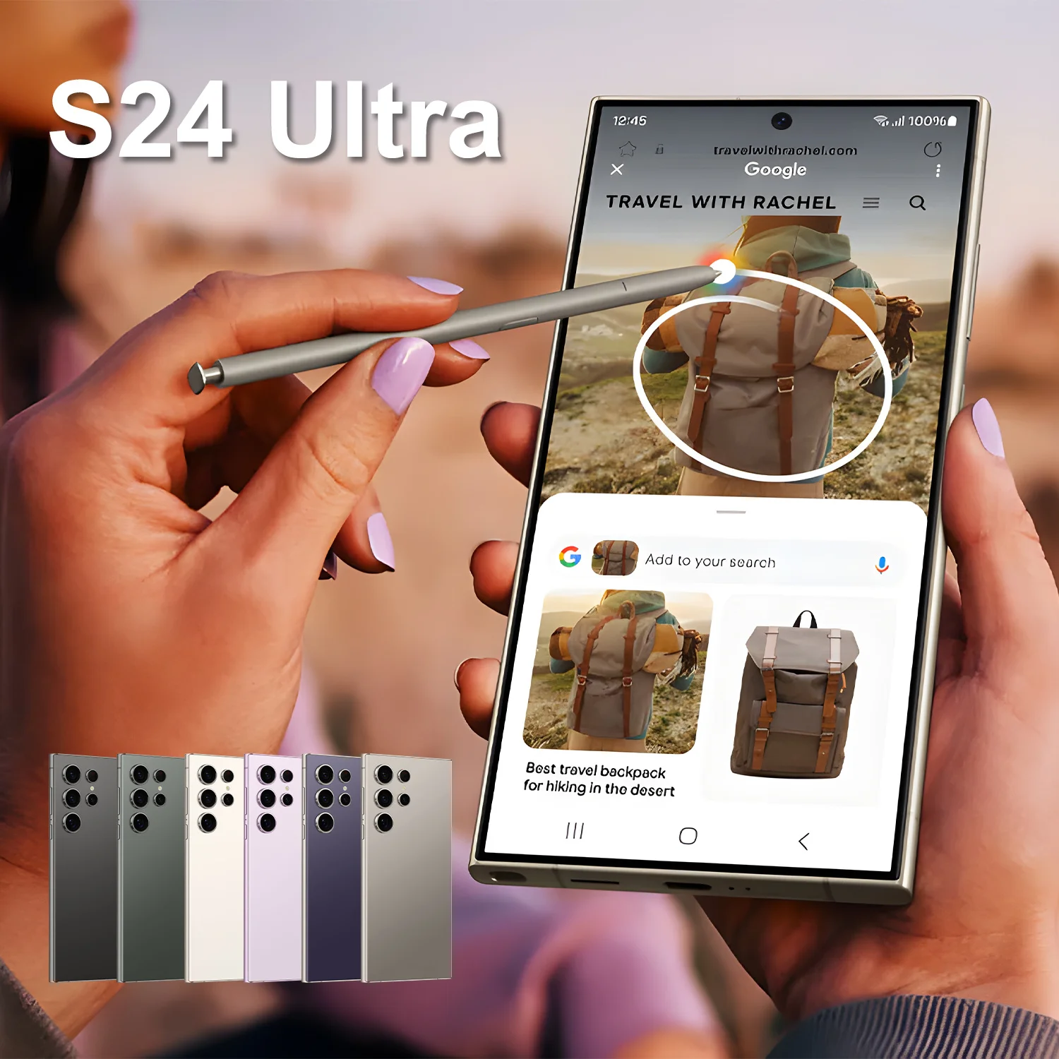 S24 ультра 16 ГБ + 1 ТБ смартфон на Android 8000 мАч 5 г Dual SIM standmande разблокированный