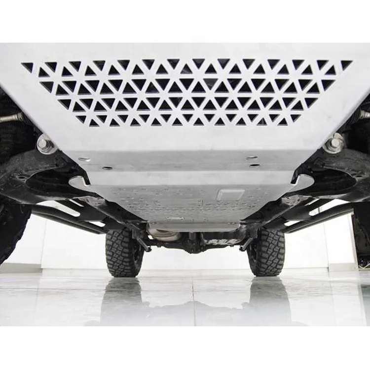 
TOPFIRE Body Aluminum Engine Guard Plate Under Body Skid Plate For Cruiser FJ 